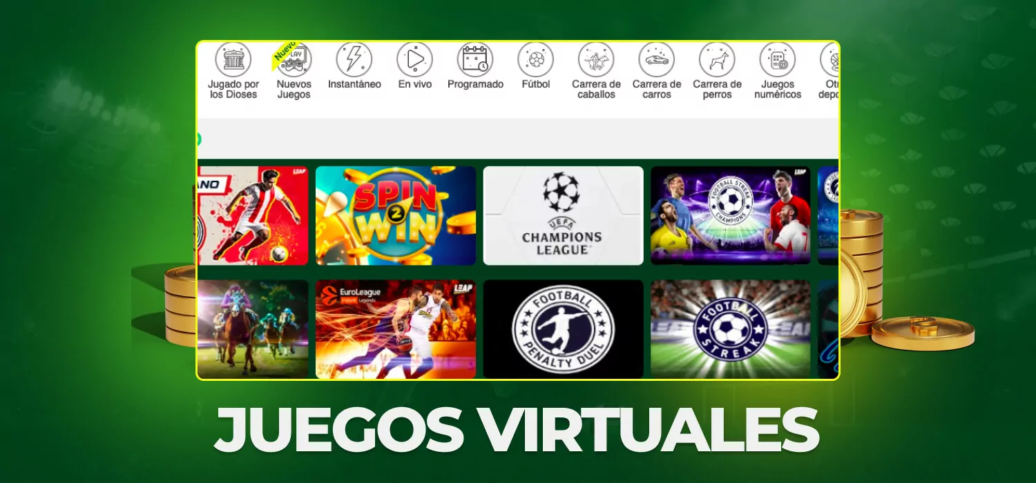Juegos Virtuales en Olimpo Bet